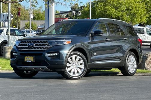 Stone Blue Metallic 2022 Ford Explorer King Ranch
