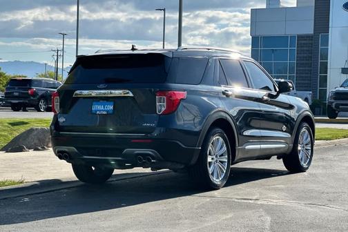 Stone Blue Metallic 2022 Ford Explorer King Ranch