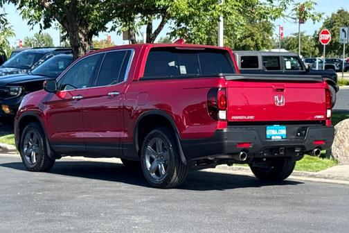 Radiant Red Metallic 2021 Honda Ridgeline RTL-E