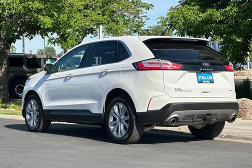Star White 2022 Ford Edge Titanium