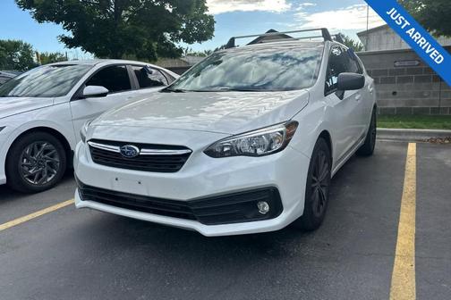 Crystal White Silica 2021 Subaru Impreza Base