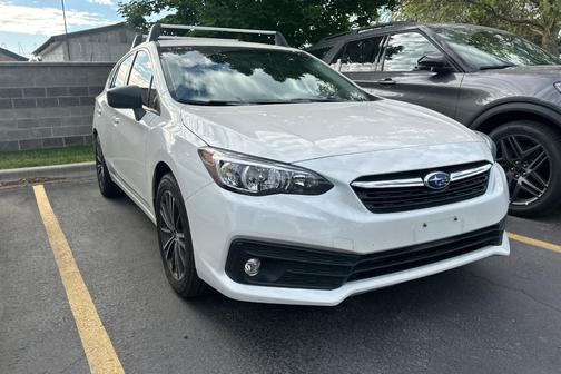 Crystal White Silica 2021 Subaru Impreza Base