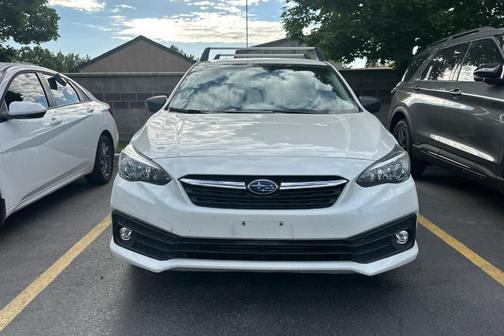 Crystal White Silica 2021 Subaru Impreza Base