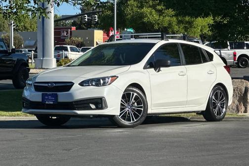 Crystal White Silica 2021 Subaru Impreza Base