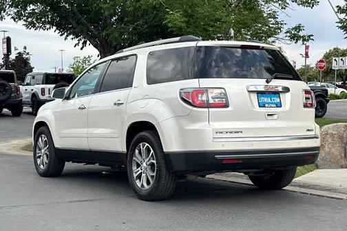 White Diamond Tri-Coat 2014 GMC Acadia SLT-1