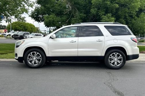 White Diamond Tri-Coat 2014 GMC Acadia SLT-1