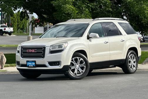 White Diamond Tri-Coat 2014 GMC Acadia SLT-1