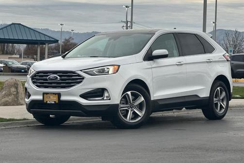 Oxford White 2022 Ford Edge SEL