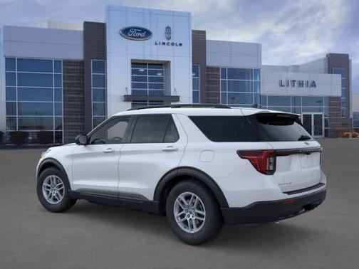 Space White Metallic 2026 Ford Explorer Active