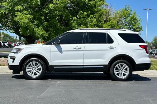 Oxford White 2018 Ford Explorer XLT