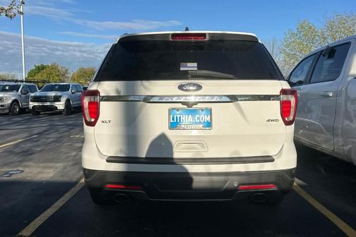 Oxford White 2018 Ford Explorer XLT