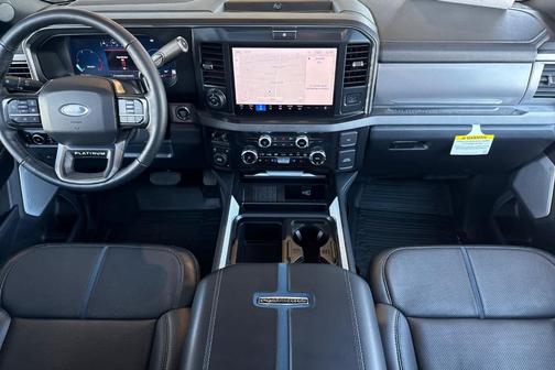 Star White 2025 Ford F-450 Platinum