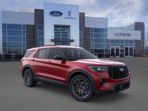 Rapid Red Metallic Tinted Clearcoat 2026 Ford Explorer ST