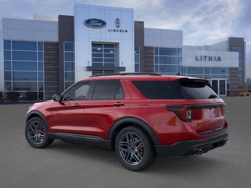 Rapid Red Metallic Tinted Clearcoat 2026 Ford Explorer ST