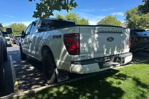 Star White 2024 Ford F-150 Platinum
