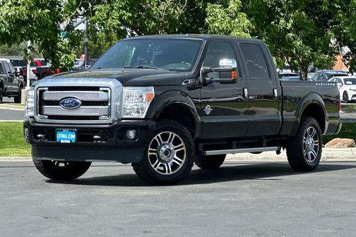 Shadow Black 2016 Ford F-250 Platinum