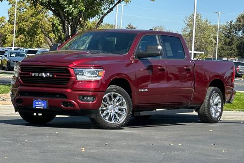 Delmonico Red Pearlcoat 2024 RAM 1500 Laramie