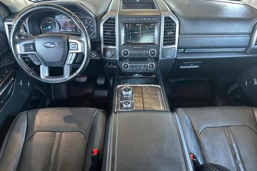 White Platinum Tri-Coat Metallic 2019 Ford Expedition Max Platinum