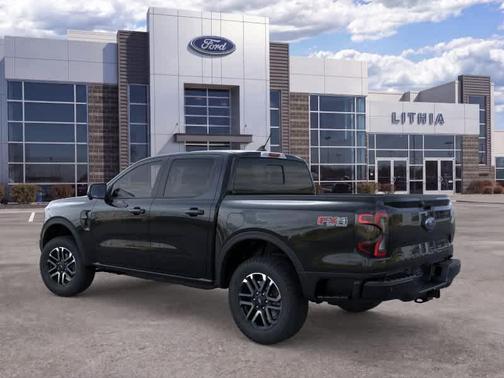 Shadow Black 2026 Ford Ranger Lariat
