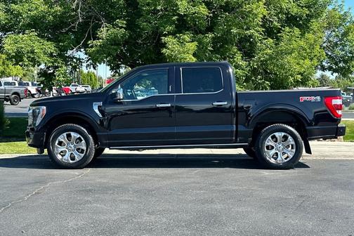 Agate Black Metallic 2023 Ford F-150 Platinum