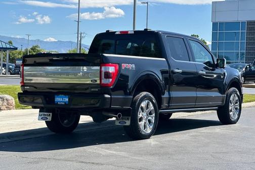 Agate Black Metallic 2023 Ford F-150 Platinum