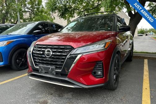 Red 2021 Nissan Kicks SR