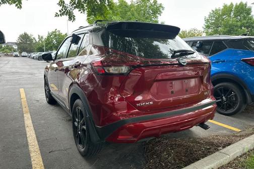 Red 2021 Nissan Kicks SR