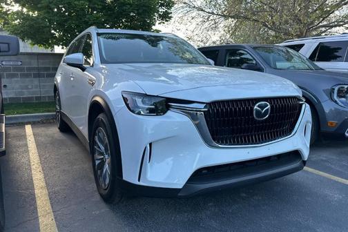 Rhodium White Metallic 2024 Mazda CX-90 Preferred Plus
