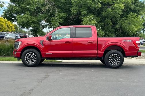Rapid Red Metallic Tinted Clearcoat 2021 Ford F-150 Lariat