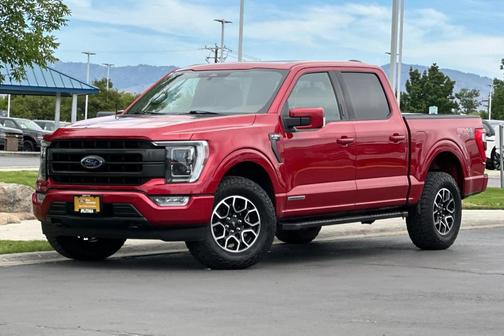 Rapid Red Metallic Tinted Clearcoat 2021 Ford F-150 Lariat