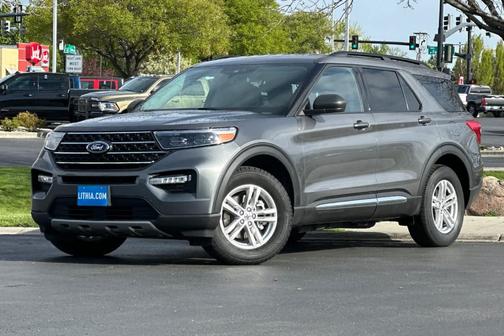 Carbonized Gray Metallic 2023 Ford Explorer XLT