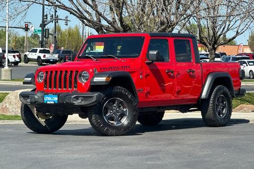Firecracker Red Clearcoat 2020 Jeep Gladiator Rubicon