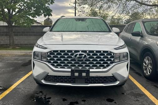 Quartz White 2021 Hyundai SANTA FE SEL
