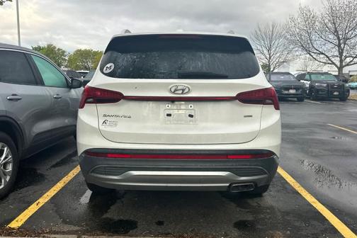 Quartz White 2021 Hyundai SANTA FE SEL