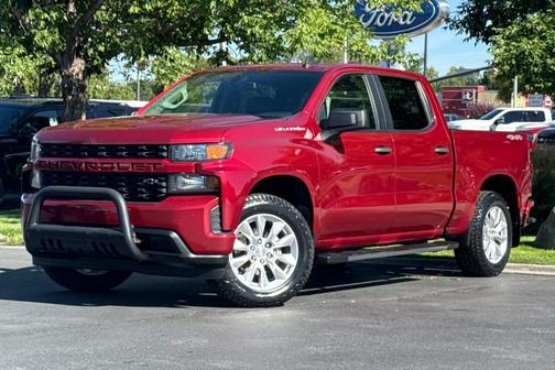 Cajun Red Tintcoat 2019 Chevrolet Silverado 1500 Custom