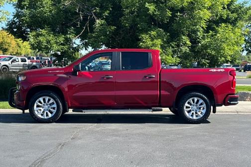 Cajun Red Tintcoat 2019 Chevrolet Silverado 1500 Custom