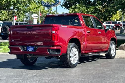 Cajun Red Tintcoat 2019 Chevrolet Silverado 1500 Custom