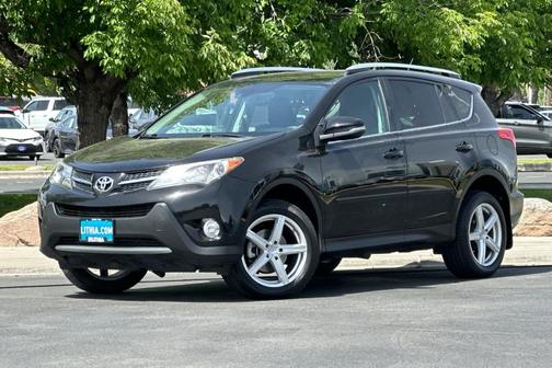 Black 2015 Toyota RAV4 Limited