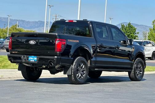Agate Black Metallic 2025 Ford F-150 Tremor