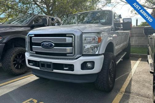 White Platinum Tri-Coat Metallic 2015 Ford F-350 Platinum