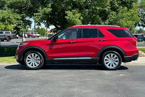 Rapid Red Metallic Tinted Clearcoat 2020 Ford Explorer Limited
