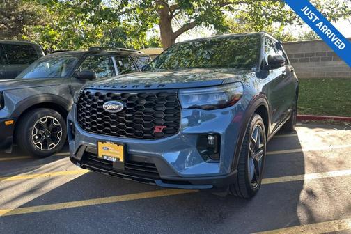 Vapor Blue Metallic 2025 Ford Explorer ST