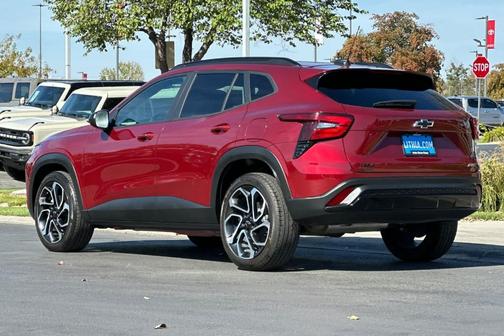 Crimson Metallic 2024 Chevrolet Trax 2RS