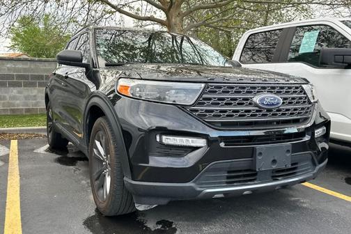 Agate Black Metallic 2021 Ford Explorer XLT