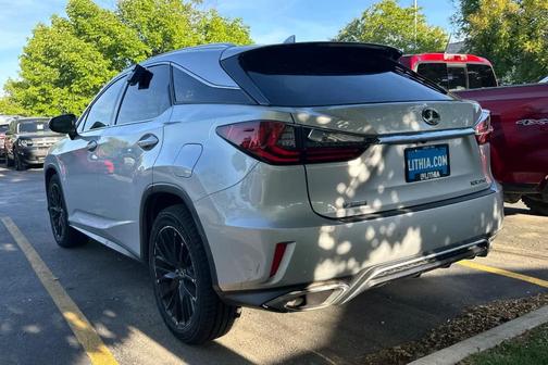 Silver Lining Metallic 2018 Lexus RX 350 F Sport