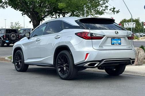 Silver Lining Metallic 2018 Lexus RX 350 F Sport