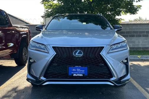 Silver Lining Metallic 2018 Lexus RX 350 F Sport