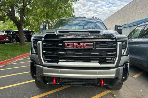Gray 2026 GMC Sierra 3500 AT4