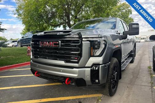 Gray 2026 GMC Sierra 3500 AT4