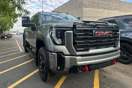 Gray 2026 GMC Sierra 3500 AT4